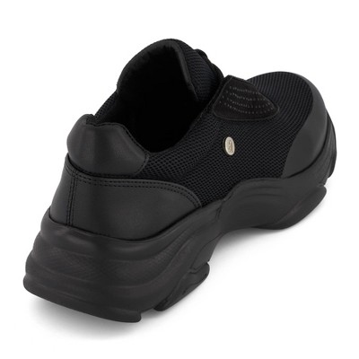 Женские кроссовки Andrea Casual Sneakers with Rhinestone Detail 67626, Black, 8 — фото 4