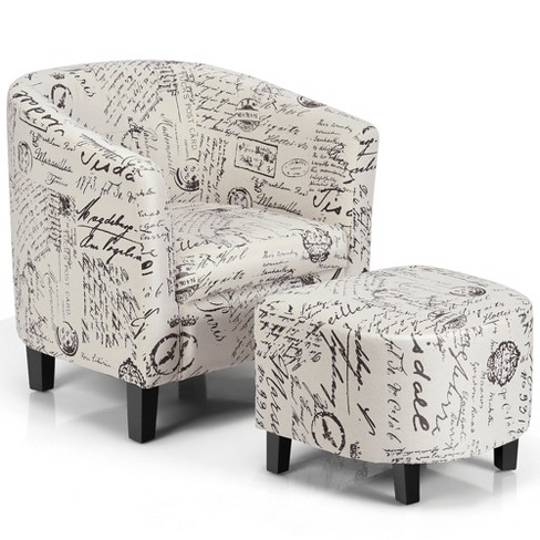 Target chair hot sale with ottoman