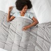 50x70 12lbs Weighted Blanket Gray - Room Essentials™