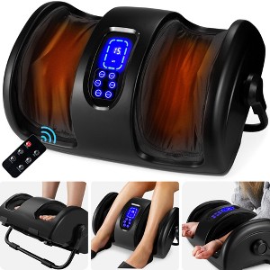 Best Choice Products Foot Massager Machine, Therapeutic Reflexology Massager w/ High-Intensity Rollers - 1 of 4