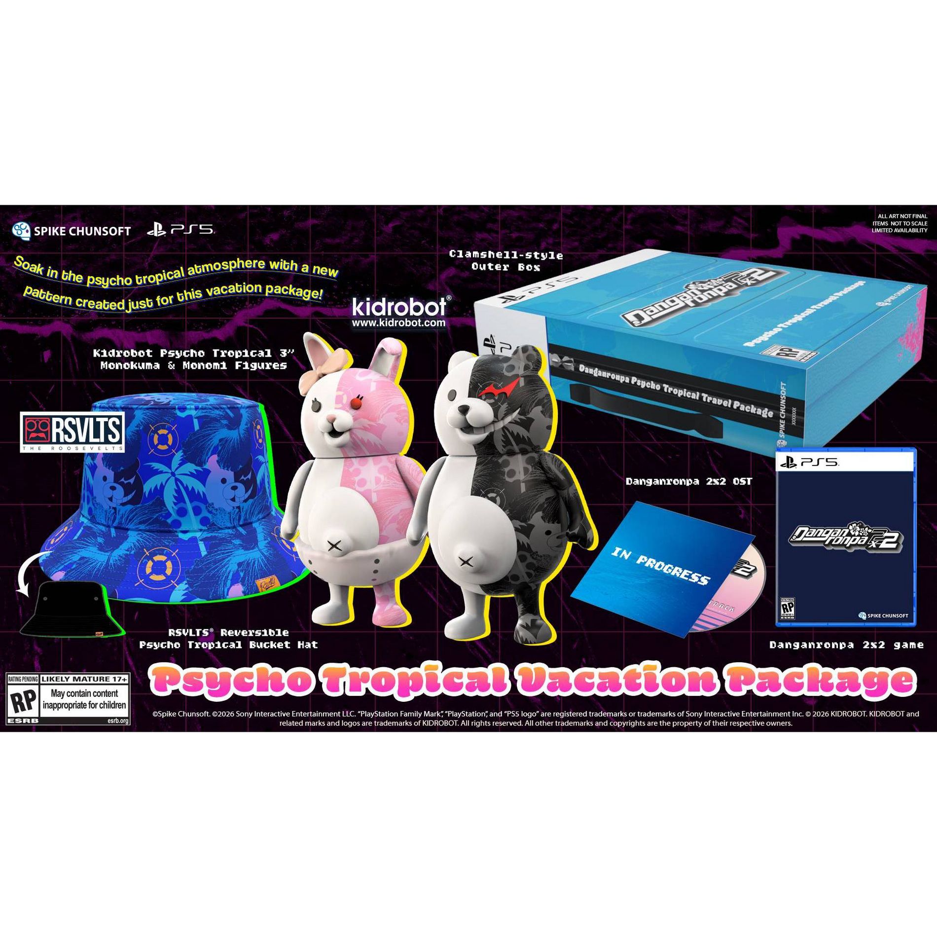 Sony Danganronpa 2x2: Psycho Tropical Vacation Package - PlayStation 5