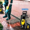 VEVOR Electric Pressure Washer, 2000 PSI, Max. 1.76 GPM Power Washer with 30 ft Hose, 5 Quick Connect Nozzles, Foam Cannon, Portable to Clean Patios - 3 of 4