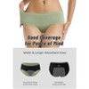 TIICHOO Period Underwear for Women Heavy Flow Menstrual Leakproof Panties - 4 of 4