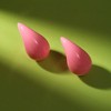 SOHI Women's Barbie Pink The Medium Teardrop Stud Earrings - 2 of 4