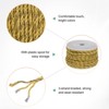Unique Bargains Soft Polyester Twisted Silk Decorative Craft Cord Trim Cord Rope 22 Yards 1 Pc - 2 of 4