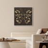 Art Remedy Golden Butterfly Elegant Butterfly Wall Art Framed - 2 of 4