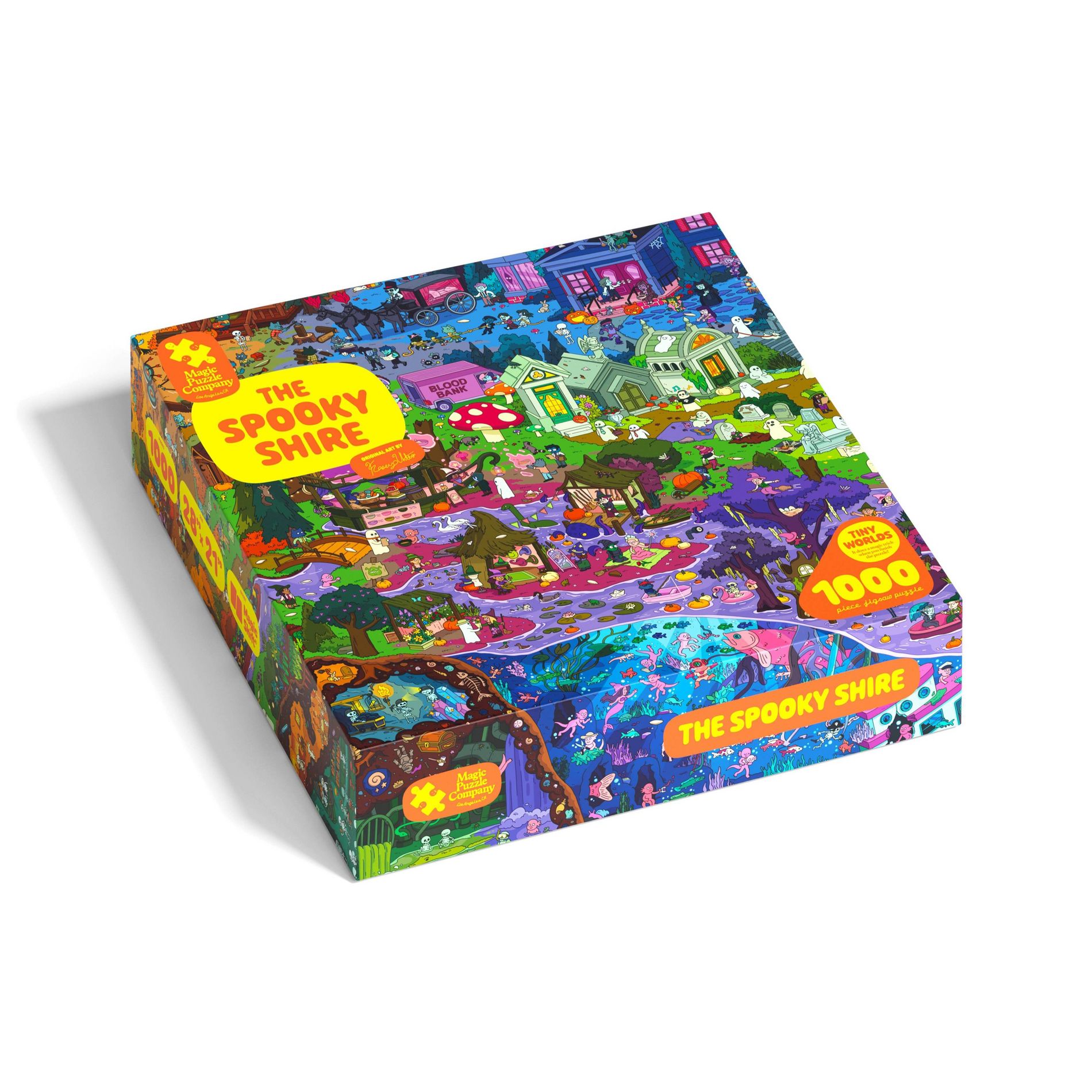 Magic Puzzle Company The Spooky Shire Jigsaw Puzzle - 1000pc