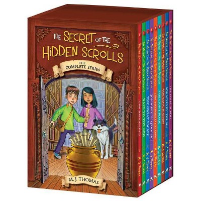 The Secret of the Hidden Scrolls: The Complete Series - by  M J Thomas (Paperback)