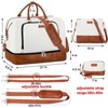 Generic Travel Weekender Bag , Overnight Bag with Shoe Compartment Oversized Travel Duffel Bag Carry On Tote 21" - 2 of 4