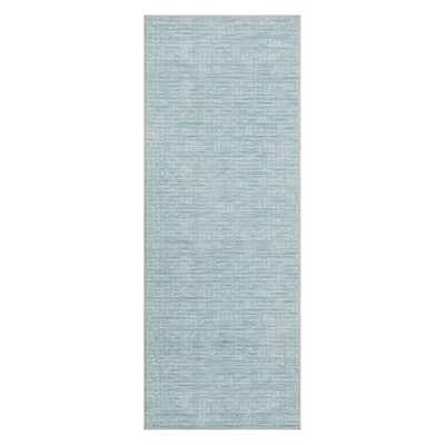 Coolmee Area Rugs for Living Room Modern Stripe Style Low Pile Non Skid Washable Ultra-Thin Low Pile Carpets Bedroom Office