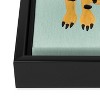 Cat Coquillette Tiger Collection Mint Orange Art Canvas - Society6 - 4 of 4