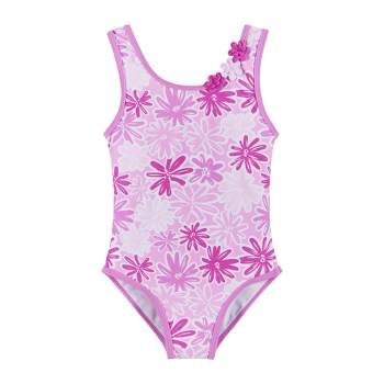 Andy & Evan  Toddler  Pink Floral One-Piece Swimsuit