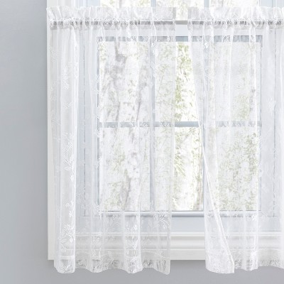 Isabella Lace Rod Pocket Tier Pair