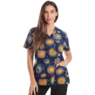 Just Love Women's Scrub Tops / Holiday Scrubs / Nursing Scrubs for Christmas
