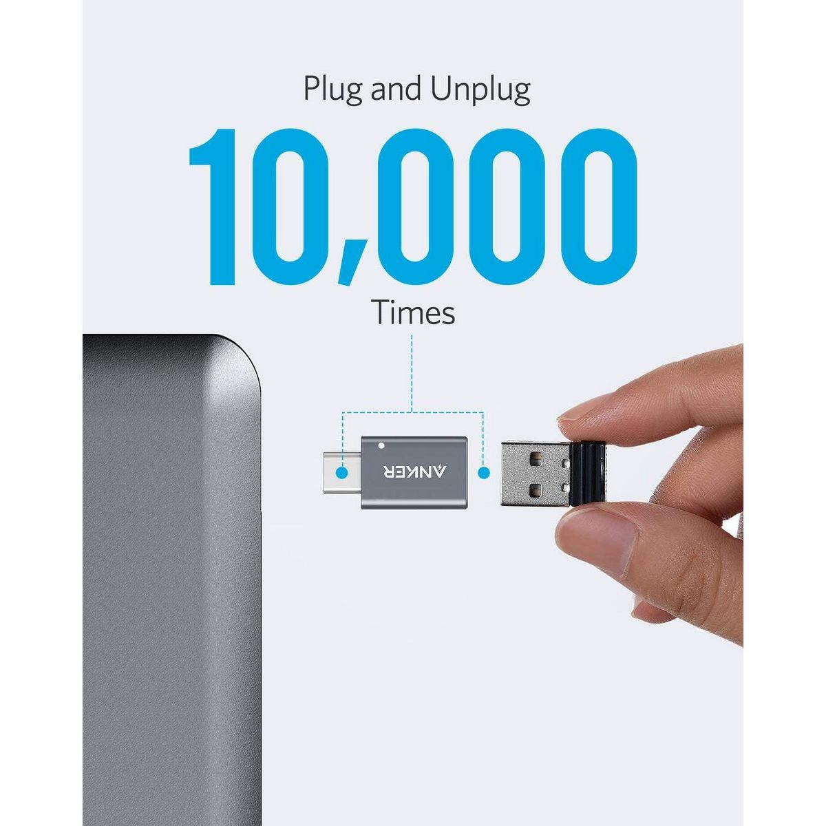 Anker USB C Adapter (2 Pack), USB C to USB Adapter - thumbnail 6