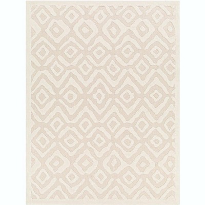 Mark & Day Callender 7'10"x10' Rectangle Woven Indoor and Outdoor Area Rugs Cream: Stain-Resistant, Modern, Patio, Bedroom