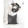 Nearly Natural 24" Halloween Skull and Bones Wreath - 2 of 4