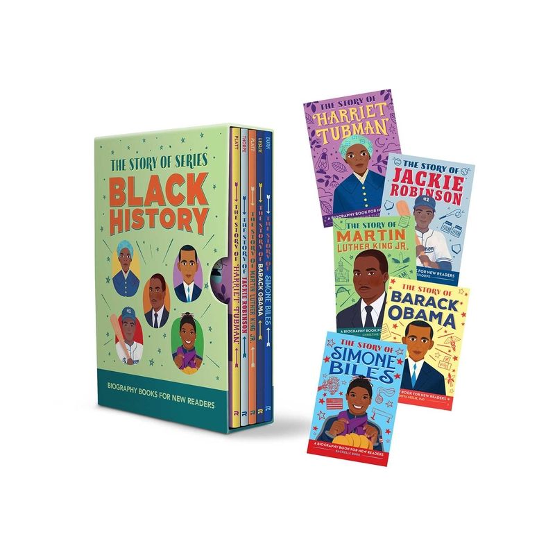 The Story of Black History Box Set - (The Story Of: Inspiring Biographies for Young Readers) by  Rockridge Press (Paperback), 1 of 2