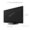ViewSonic TD2760 27 Inch 1080p 10-Point Multi Touch Screen Monitor with Advanced Ergonomics RS232 HDMI and DisplayPort - 3 of 4