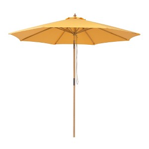LAGarden 9Ft Patio BOHO Market Patio Umbrella 260GSM Acrylic Fabric 5-Year-Non-Fading Resort Outdoor Market - 1 of 4