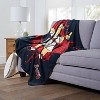 50"x60" MLB Atlanta Braves Mascot Silk Touch Throw Blanket - 3 of 4