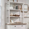 Sauder Cottage Road Library Hutch White - 2 of 4