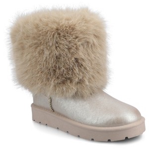Journee Women's Comfort Systems Shanay Cold Weather Booties - 1 of 4