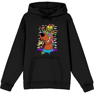Scooby-Doo Dog With Shades Adult Long Sleeve Hoodie - 1 of 2