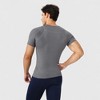 Anna-Kaci Active Men's Fitted Short Sleeve Performance T-Shirt with Stretch Fabric and Moisture-Wicking Comfort - 4 of 4
