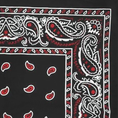 black and red