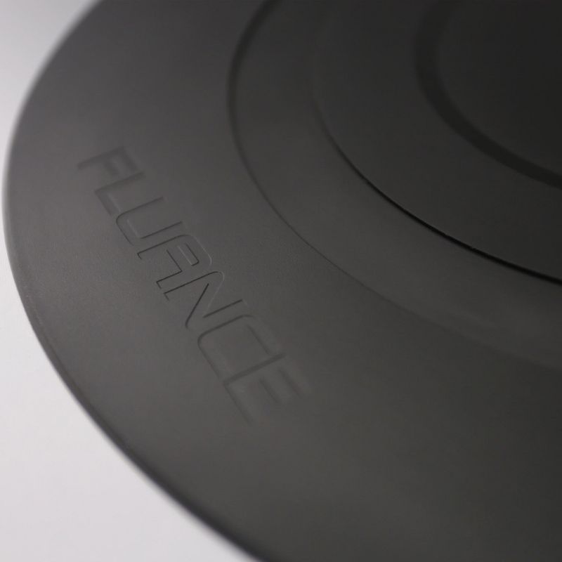 Fluance Turntable Mat (Rubber Black) - Audiophile Grade Design for Vinyl Record Players, 3 of 8