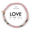 ETHIC GOODS Girl's 4mm Morse Code Bracelet MINI [LOVE] - image 2 of 4