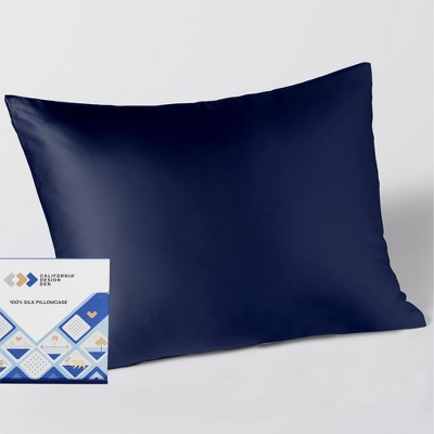 Ultimate Beauty Hack | Real 100% Silk Pillowcase | Both Side, Zippered Opening by California Design Den