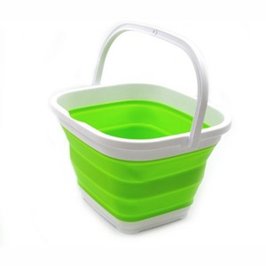 SAMMART 10L (2.6 Gallon) Collapsible Rectangular Handy Basket/Bucket - 1 of 4