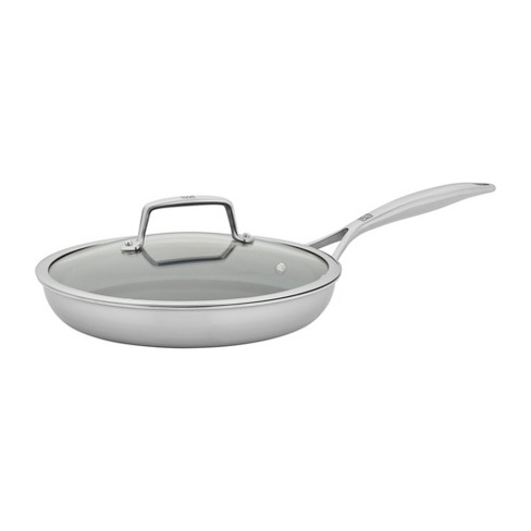 ZWILLING Energy Plus 10-inch Stainless Steel Ceramic Nonstick Fry Pan with  Lid