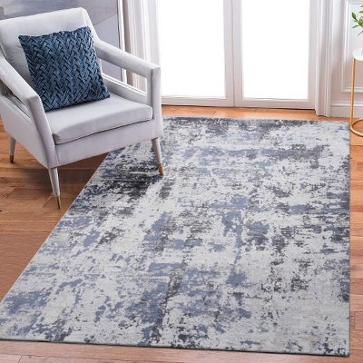 Kumasinova Trendy Stain-Resistant Area Rug – Non-Shedding Living Room Rug, Medallion Rugs for Living Room, Kid & Pet-Friendly, Boho Washable Rugs