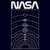 Men's NASA Solar System Outline Poster T-Shirt - 2 of 4