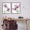 Stupell Industries Purple Flower Bloom Design 2pc Framed Giclee Art Set - 2 of 4