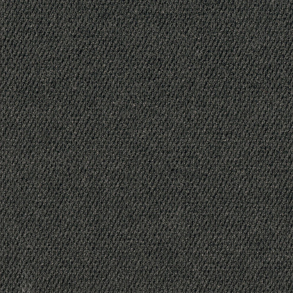 Photos - Area Rug 18" 16pk Hobnail Carpet Tiles Black - Foss Floors: Easy Install, Indoor/Ou