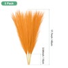 Unique Bargains Dried Plants Artificial Durable Small Fluffy Pampas Grass 7 Branches for Home, Office, Party 17.7 Inch - 3 of 4