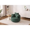 TIRAMISUBEST Swivel Compression Chair,Comfortable Single-Seat Crochet Yarn Chair with Full Sponge Cushion for Home, Office, and Hotel - 3 of 4