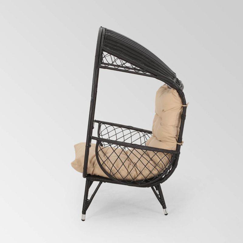 Malia Wicker Standing Basket Chair - Christopher Knight Home, 5 of 12