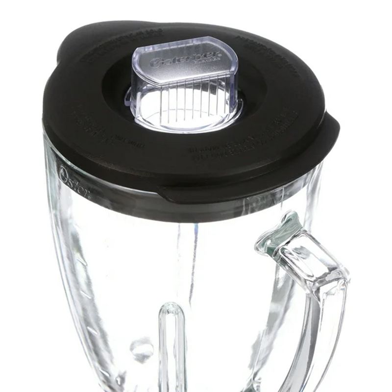 Oster 6 Cup Glass Blender Jar and Lid Replacement for Model BLSTAJ, 3 of 6
