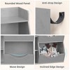 3-Tier Toy Storage Organizer, 36" Height Kids Bookshelf with 5 Cube Double-Side Display & Top Shelf, for Kids Room, Bedroom, Nursery - 4 of 4