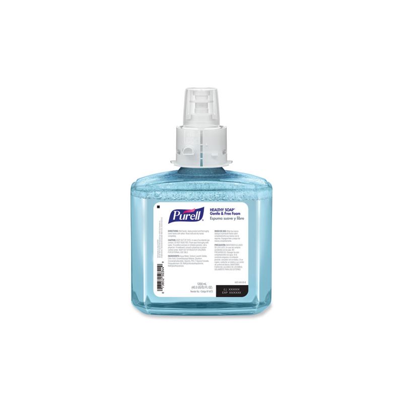 PURELL HEALTHY SOAP Gentle and Free Foam, For ES6 Dispensers, Fragrance-Free, 1,200 mL, 2/Carton, 2 of 8