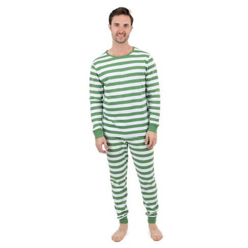 Green & White Striped 2-piece Pajama  Velvet – Trent Severn Supply Company