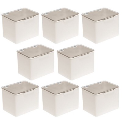Plastic Bathroom Storage Box With Lid – Rispa