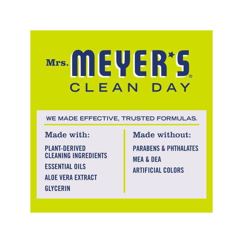 Mrs. Meyer&#39;s Clean Day Lemon Verbena Liquid Dish Soap - 16 fl oz, 6 of 13