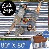 SCUDDLES Picnic Blanket Extra Large, 3-Layer Waterproof, Carry Strap - SCPRBL80 - 2 of 4