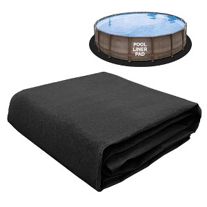 Swimline Hydrotools Above Ground 27 Foot Swimming Pool Liner Pad, Polyester Non-Woven Fabric for Ultimate Comfort and Pool Protection - 1 of 4